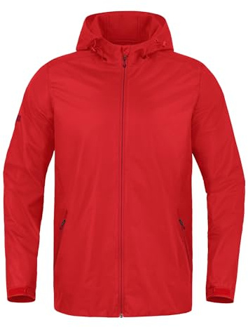 JAKO Herren Allwetterjacke Allround, Rot, 3XL