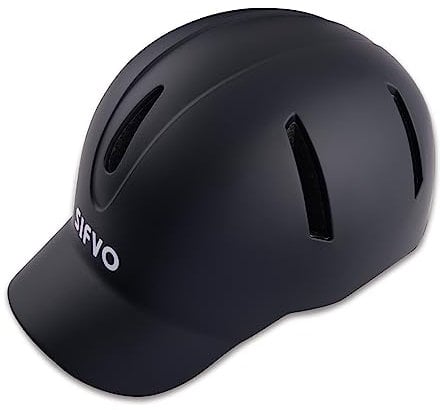 SIFVO Fahrradhelm - Stylischer Fahrrad Helm Herren und Damen, Helm Fahrrad für Radfahren Trekking City Roller Helm Herren, Fahrradhelm Herren, 56-61cm