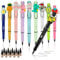 CXRYLZ-FUR 10pcs Ewiger Bleistift, Kawaii Tintenlose Bleistift mit 10pcs Ersatz Stift-Mine, Dauerbleistift Everlasting Ohne Anspitzen Eternal Schreibstift für Kinder Schule Schreiben Skizze Zeichnung