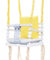 Love Gifts® Schaukelsitz Outdoor - Babyschaukel/Kinderschaukel - Schaukel für Garten, Zimmer oder Kinderzimmer in Farbe Gelb