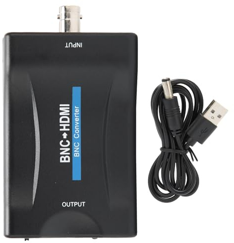 Adaptateur convertisseur coaxial vers BNC pour antenne TV 1080P/720P HD Display adaptateur vidéo moniteur de surveillance pour,