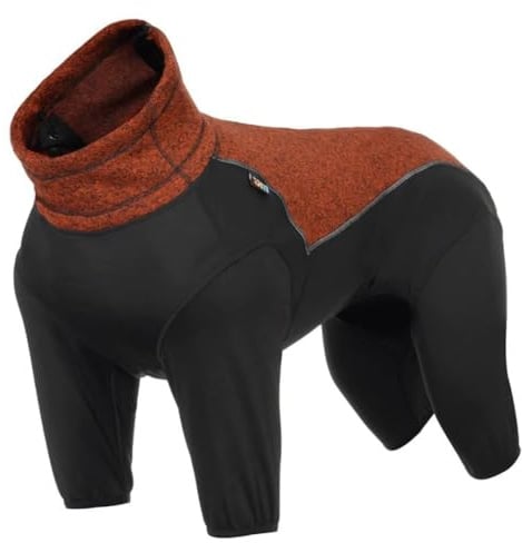 Rukka Subrima Hunde- und Welpenbekleidung, gestrickt, warm, Rostfarben, Größe 50