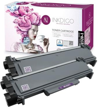 TN2320 XL 2er-Pack - Premium TÜV Toner Schwarz Kompatibel für 2320 für Brother MFC L2700DW L2700DN L2720DW L2740DW DCP-L2520DW L2540DN L2560DW HL L2340DW L2360DN L2300D L2365DW 2er-Pack