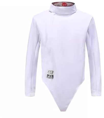JUNYOHOA Fechtbekleidung Oberteil, Degen-/Florett-/Säbel-/Fecht-Trainingsschutzkleidung, Top-Schutzkleidung, 350N (Color : Right Hand, Size : 50#)