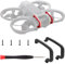 Honbobo Avata 2 Gimbal Protector Compatible con dji Avata 2 Cardán Parachoques Barra Protectora Aluminio Accesorios (Black)