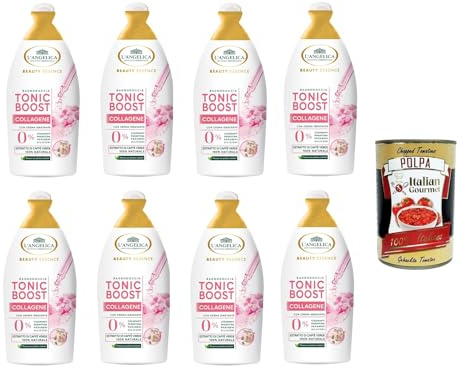 Italian Gourmet Beauty Essence Tonic Boost bagnodoccia Kollagen 8 x 520ml