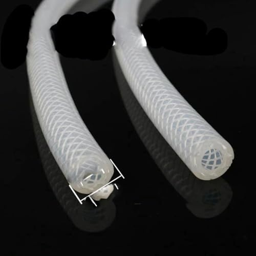 Tubo in silicone per uso alimentare da 1 metro, diametro esterno 4, 6, 8, 10, 12, 16, 20, 28 mm, tubo in gomma flessibile, tubo per caffè e latte, tubo per birra ispessito-6x10 mm