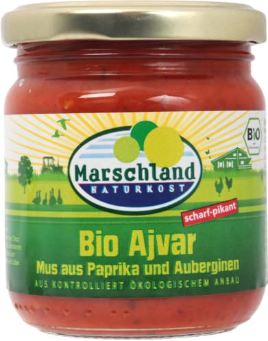 Bio-Ajvar Hot Gl. MARSCHLAND 18 x 200 g