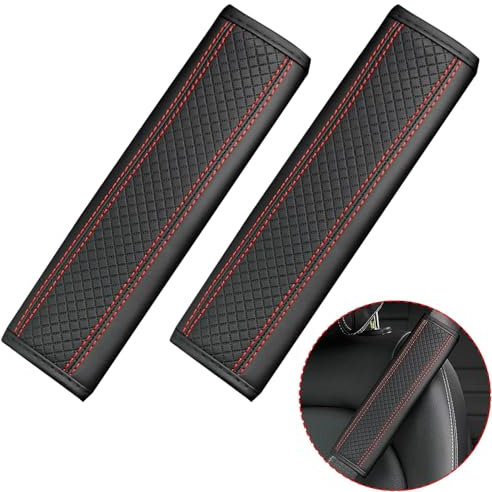 2-Teiliger Auto Gurtpolster für Mercedes Benz A-Klasse W177 B-Klasse W247 CLA (C118) GLA (H247), Polster Gurtschoner Erwachsene Sicherheitsgurt Polster Abnehmbar Waschbar