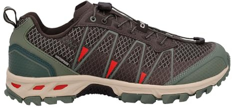 CMP Herren Altak Trail Shoes Wp Wanderschuh, Piombo Trek Green Ferrari, 44 EU
