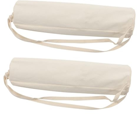 SKISUNO 2stücke Yoga Mat Backpack Mit Großem Stauraum Teiliges Aus Strapazierfähigem Canvas Für Yoga Fitness Und Sport Ergonomische Tragetasche Für Yogamatten Und Zubehör