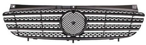 TVP Trade Vehicle Parts.co.uk Compatible With Front Grille Centre Main Black Vito W639 2003-2010