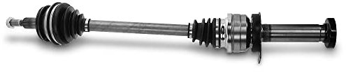 BESTPRICE 1x Antriebswelle vorne rechts Gelenkwelle mit Mutter Kompatibel mit VW MULTIVAN T5, MULTIVAN T6, TRANSPORTER T5