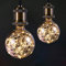 AIFUSI LED Glühbirne, 2 Stück E27 Kupferdraht Vintage LED Birne, 3W 300lm Warmweiß Kreative Lichterkette, dekorative Beleuchtung für Hauscafés Party Urlaub Hochzeit, nicht dimmbar