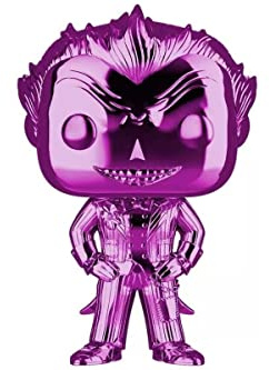 Funko BATMAN:ARKHAM ASYLUM - JOKER PURPLE CHROME MCM EXC POP! VINYL FIGURE #53