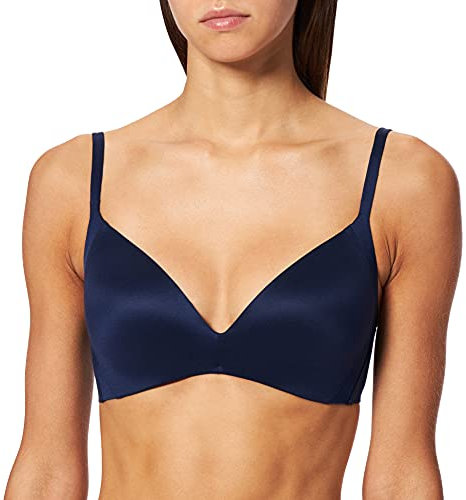 Triumph Women's Body Make-up Soft Touch P EX Padded Bra, Navy Blue, 32D