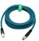 HangTon Câble Ethernet M12 8 broches codé X RJ45 CAT7e GigE pour Basler Cognex Keyence Datalogic Microscan Capteur de caméra malade Commutateur réseau haute vitesse 2 m