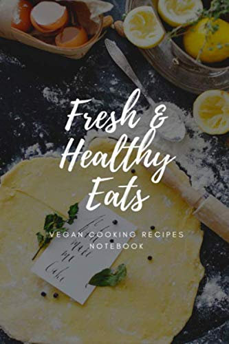 Vegan Cooking Book Recipes Notebook