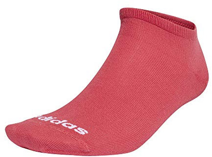 adidas Low Cut 3PP Chaussettes Mixte, Rose Intense/Blanc, XS