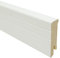 Sockelleiste NEO 16 x 60 mm weiß | Profil: NEO 2.0 mit Design Muster | TRECOR® Fußleiste Sockelleiste weiß ✓ Kabelkanal ✓ MDF Trägermaterial (Sockelleiste 250 cm | 1 Stück, 60 mm)