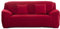 Meicynhoger Stretch Sofabezug 3 Sitzer, Sofaüberwurf Sofabezüge Elastische für Sofa mit Armlehne (Rot,3 Sitzer)