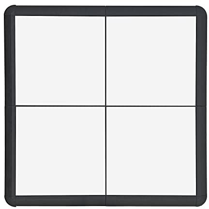 Nicoman Tanzboden-Set, 4 Stück Dance Floor, weiße Holzmaserung, Set of 4 Tiles