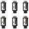 Linkstyle Electric Pencil Sharpener Blades, Fast Sharpening Pencil Blades for No.2 and 6-8mm Colored Pencil, 6PCS, Black