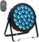 DELIBANG 216W RGBW LED Par Projecteurs, 27 x 8W DMX LED Éclairage de Scène Lumière Fête avec Télécommande, Lumière Par pour Soirée DJ Bar Halloween Noël Mariage