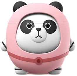 Kompatibel mit Apple Airpods Pro Panda Airpod Pro Hülle Bär Airpod Pro Hülle Cartoon Lovely Kawayi Airpod Hülle Niedliche Airpods Pro Hülle Tier Airpod Hüllen (Pink)