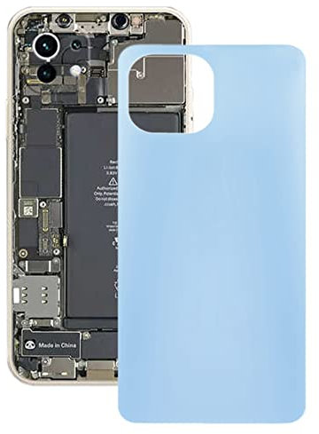 JBC Coque arrière de batterie pour Xiaomi Mi 11 Lite 4G M2101K9AG TTYHK (couleur : bleu)