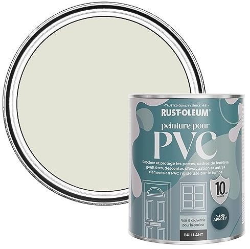 Rust-Oleum Beige uPVC Door and Window Paint In Gloss Finish - Portland Stone 750ml