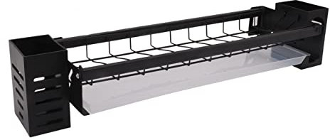 Escurridor de Cubiertos, Escurridor de Platos, Soporte Decorativo a Prueba de Herrumbre Montado en la Pared, Fácil Instalación, Almacenamiento Ordenado para Restaurante (Soporte para tazón Soporte