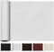 TOJUNE Kunstleder Selbstklebend 40 X 200 cm, Meterware Selbstklebende Leder Patch Reparaturset für Sofas, Möbel Reparatur, Küchenschränke, Autositze (Weiß)
