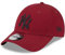 New Era New York Yankees MLB League Essential Cardinal Black 9Forty Adjustable Cap - One-Size
