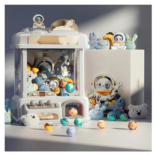 HAZARA Grabber Machine, Toy Claw Machine with Coin Slot,USB Cable, Arcade Game Machines Crane Machine Use Gumballs,Candy,Toys,or Small Prizes