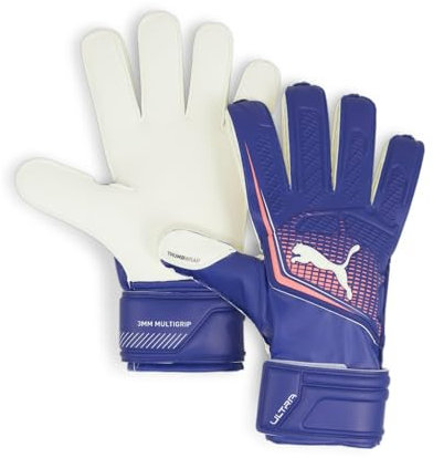 PUMA Ultra Match RC, Jungen Torwarthandschuhe, Lapis Lazuli-Sunset Glow, 5-041951