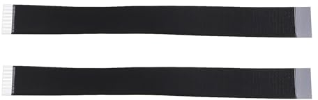 The Lord of the Tools 2 Stück CY HDMI-Kabel 10 cm Lang FPC-Flachbandkabel 20 Pins 0,5 mm Rastermaß für HDMI HDTV FPV Multikopter-Luftbildfotografie Schwarz Flachband Flachkabel