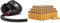 Sennheiser IE 100 PRO Dynamischer In-Ear-Monitoring-Kopfhörer, Schwarz & Amazon Basics AA-Alkalisch-Batterien, leistungsstark, 1.5 V, 100er-Pack