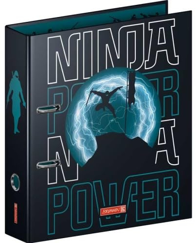 Brunnen Ordner A4 Ninja Power 7cm