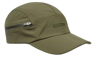 SEALSKINZ Mulbarton wasserdichte Allwetter Faltbare Kappe mit Reißverschlussfach - Olivgrün