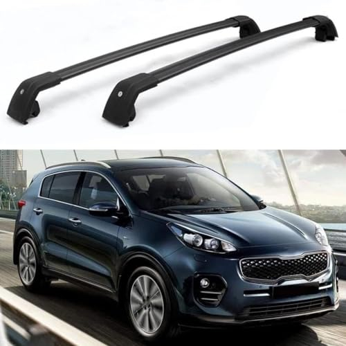 Dachgepäckträger Dachträger für Hyundai IX35 2011 2012 2013 2014 2015 2016 Aluminium Dachträger Querstangen Gepäckträger (2Stk),B
