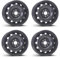 4x Alcar Stahlfelgen 4-8185 6.0Jx15 ET40 4x98 kompatibel mit Fiat 500 Idea
