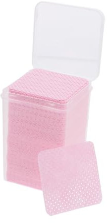 PLAFOPE Nail Polish Remover Pads Nail Wipes 2 Boxes 400 Pieces Cotton Pads for Manicure Use