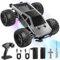 1/16 RTR Bürstenloses Fernbedienungs Auto, 4WD Schnelle RC Auto, Max 60km/h Cybertruck für Erwachsene, Off-Road RC Truck, All Terrain Ferngesteuertes Auto Wasserdicht, Spielzeug Geschenke für Kinder