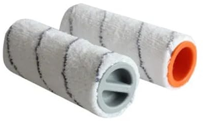 MHYATIO 2pcs Sweeper Cleaner Roller Brush Main Brush Compatible With KARCHER FC3 FC5 Cordless Vacuum Hard Floor Sweeper Cleaner Rolling Brushes