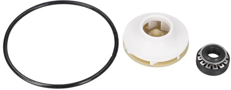 ensipart Dichtsatz für Umwälzpumpe in Spülmaschine kompatibel mit Bosch 00183638 Wellendichtung mit Dichtring und Flügel