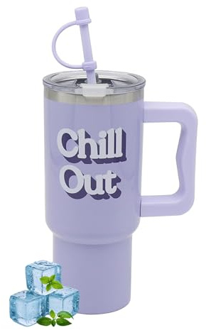 Lesser & Pavey Chill Out Drinks Cup 700ml for Hot & Cold Drinks | Durable Coffee Cups for Home & Office | Comfortable & Easy-to-Hold Coffee Mugs for Beverages & Daily Use