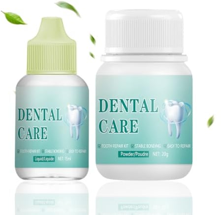 Colla per Denti, Cemento Dentale Definitivo, Cemento Dentale Fissa Ponti