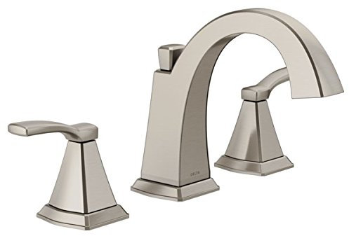 Delta Flynn Two Handel - Grifo de Lavabo y Fregadero (3 Orificios)