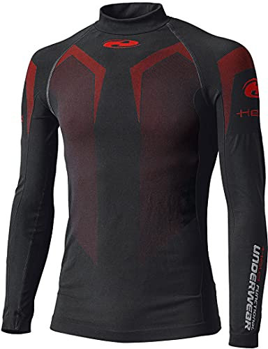 Held 3D Skin Warm Top Funktionsshirt, schwarz/rot, S